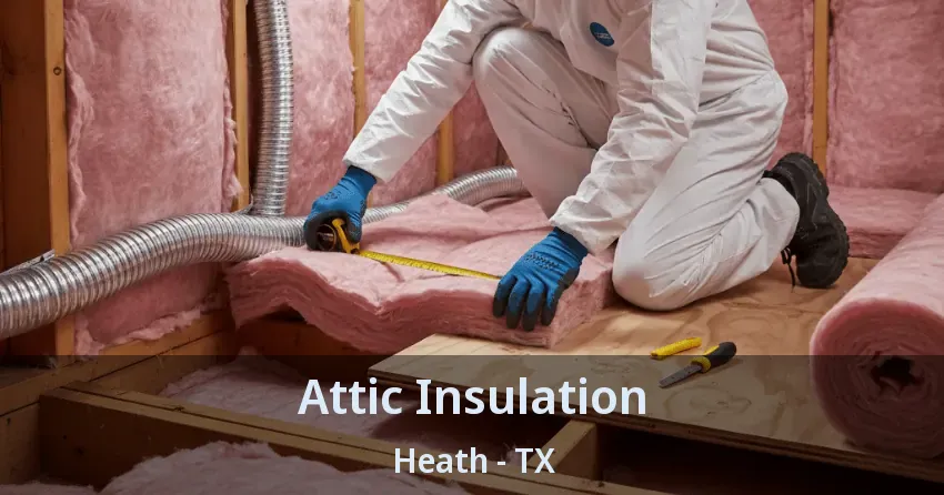 Attic Insulation Heath - TX