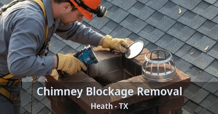 Chimney Blockage Removal Heath - TX