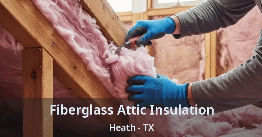 Fiberglass Attic Insulation Heath - TX