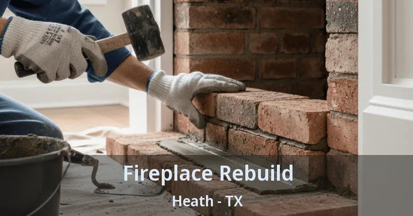 Fireplace Rebuild Heath - TX