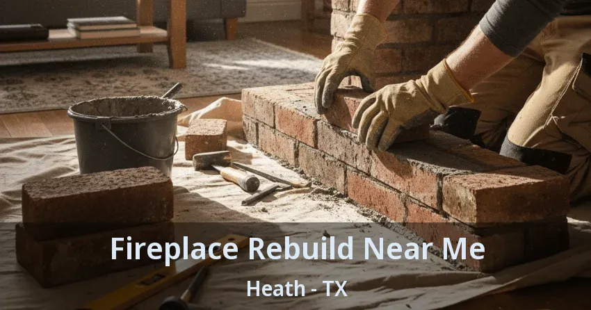 Fireplace Rebuild Near Me Heath - TX