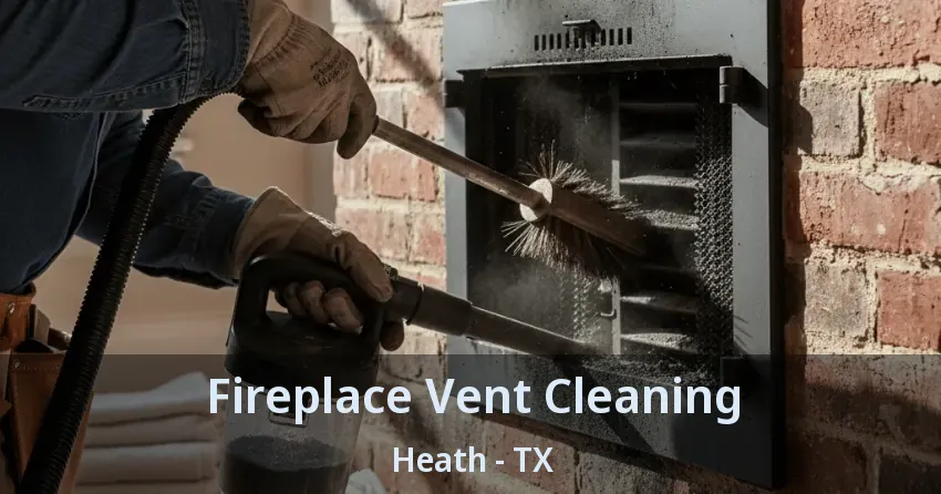 Fireplace Vent Cleaning Heath - TX