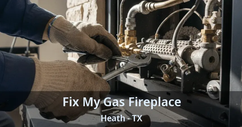 Fix My Gas Fireplace Heath - TX