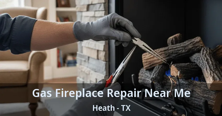Gas Fireplace Repair Near Me Heath - TX