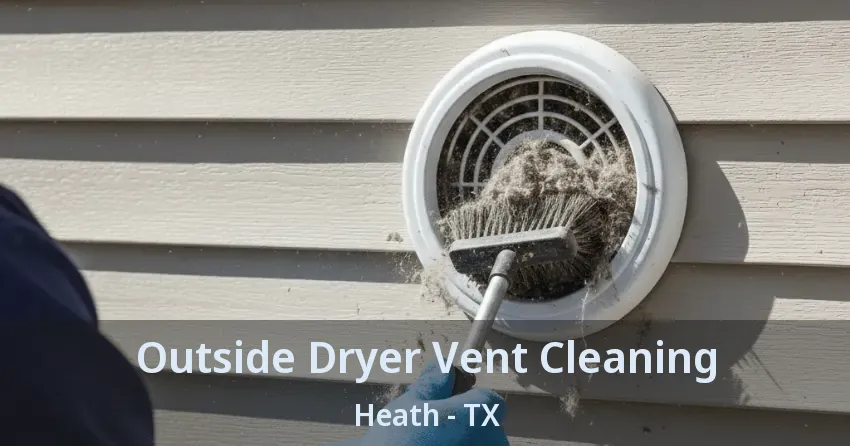 Outside Dryer Vent Cleaning Heath - TX
