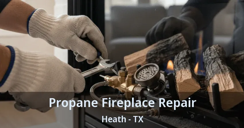 Propane Fireplace Repair Heath - TX