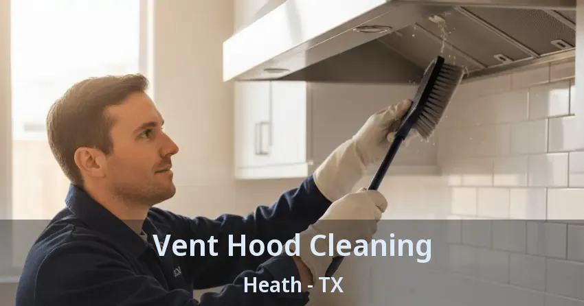 Vent Hood Cleaning Heath - TX