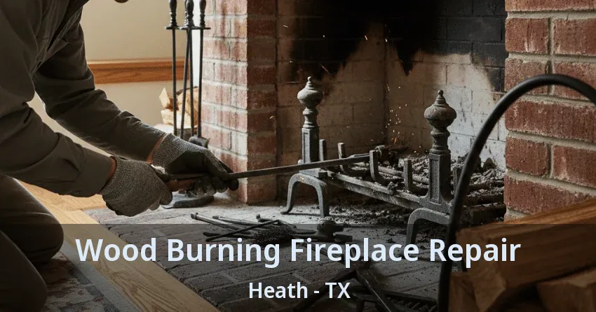 Wood Burning Fireplace Repair Heath - TX